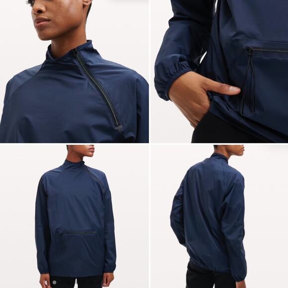 NEW Penn Relays On Running Women’s $140 Active Jacket Navy LG NWT - Picture 4 of 16